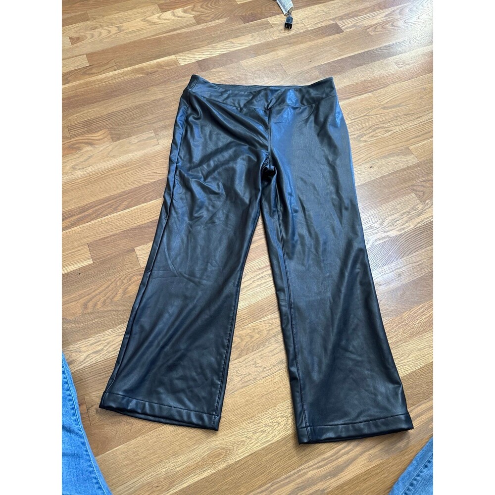 Pleather pants